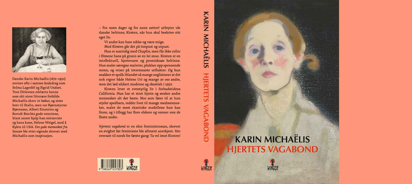 Hjertets vagabond av Karin Michaëlis – omslag